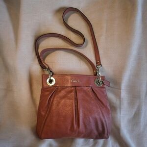 SALE.... Coach Crossbody Ashley Hippie dusty rose NWT